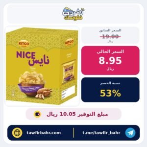 رقائق بطاطس بنكهة الدجاج المشوي من كيتكو، 21 جرام، عبوة من 12 قطعة